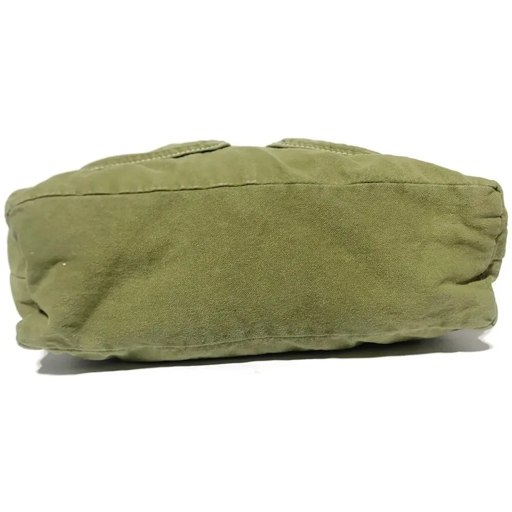 Mossimo Supply Company Army Green Tote Bag 14x18 with Front Pockets